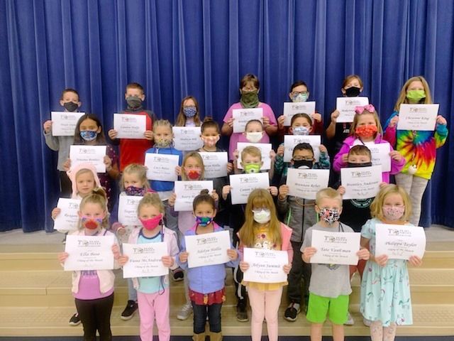 Scioto Elementary Students of the Month